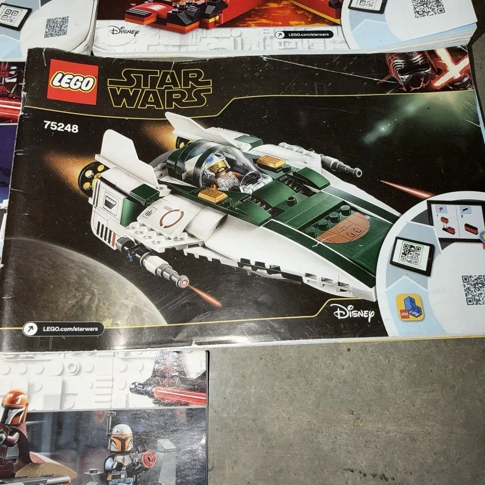 LEGO Star Wars Instruction Manuals Lot 75248 75267 75271 75301‎ + More